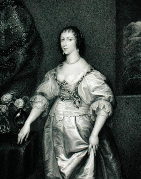 Henrietta Mária portréja (1609-69) a 