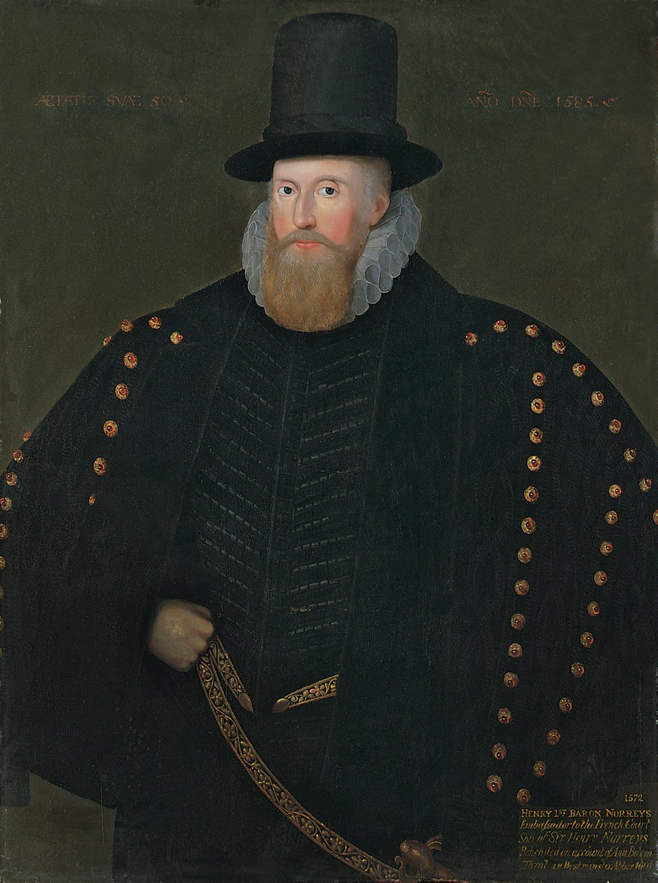 Henrik, Rycote első bárója, Norris portréja, 1585 alkotó: English School