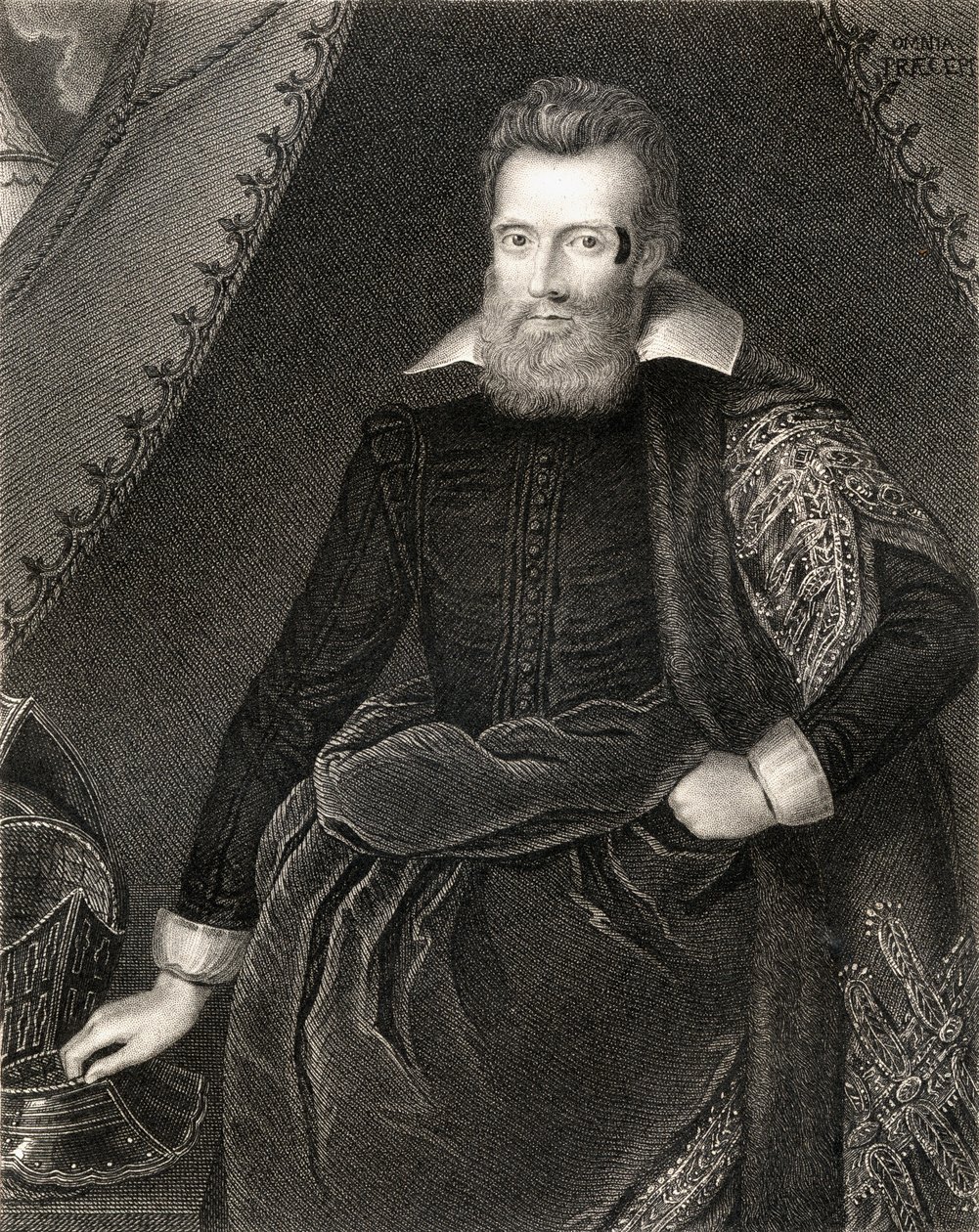 Henry Danvers, Danby gróf portréja a Lodges British Portraits-ból, 1823 alkotó: English School