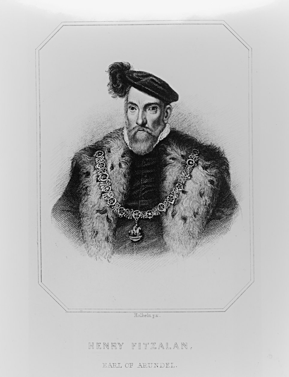 Henry Fitzalan, Arundel 12. grófjának (kb. 1512-1580) portréja a „Lodge