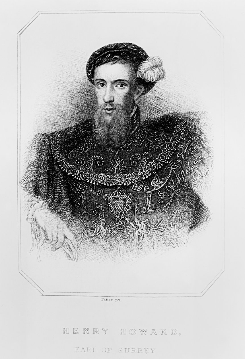 Henry Howard (1517-47) Surrey gróf portréja a „Lodge