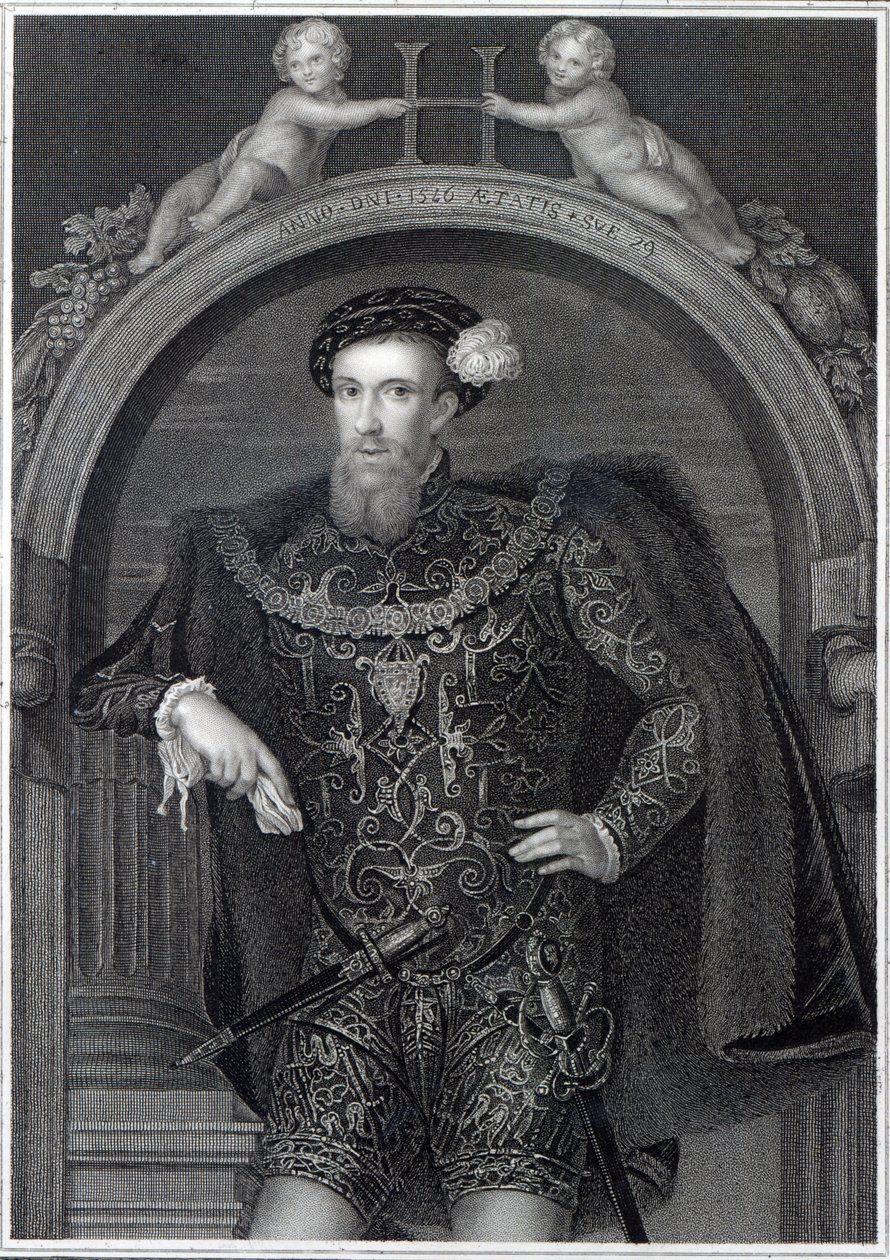 Henry Howard (1517-47) Surrey gróf portréja a „Lodge