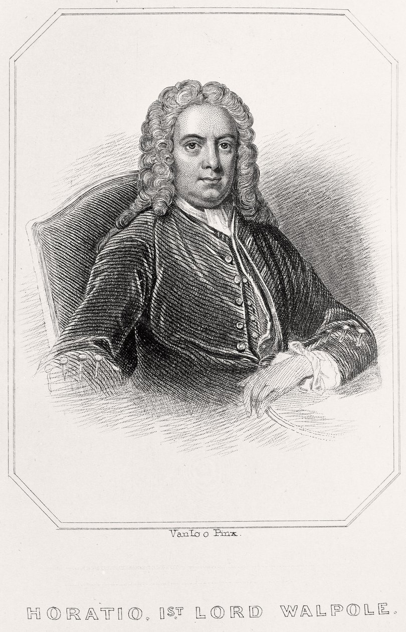 Horatio, 1. Lord Walpole portréja, 1835 alkotó: English School