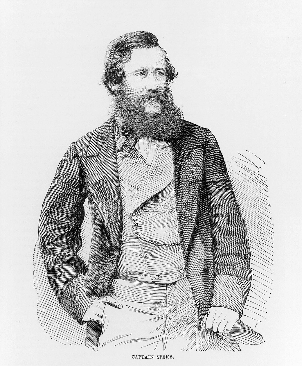 John Hanning Speke portréja alkotó: English School