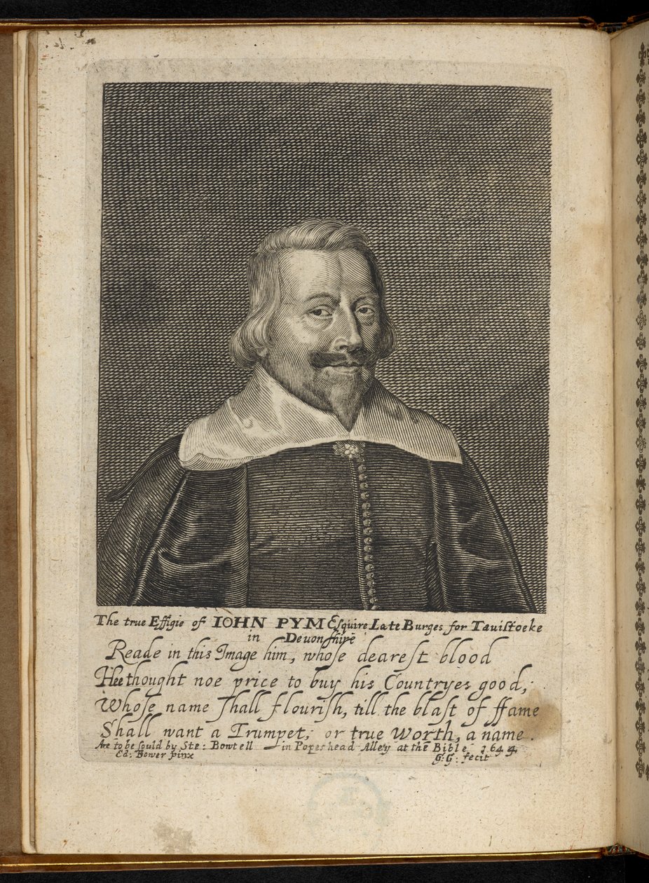John Pym portréja a Threnodiából alkotó: English School