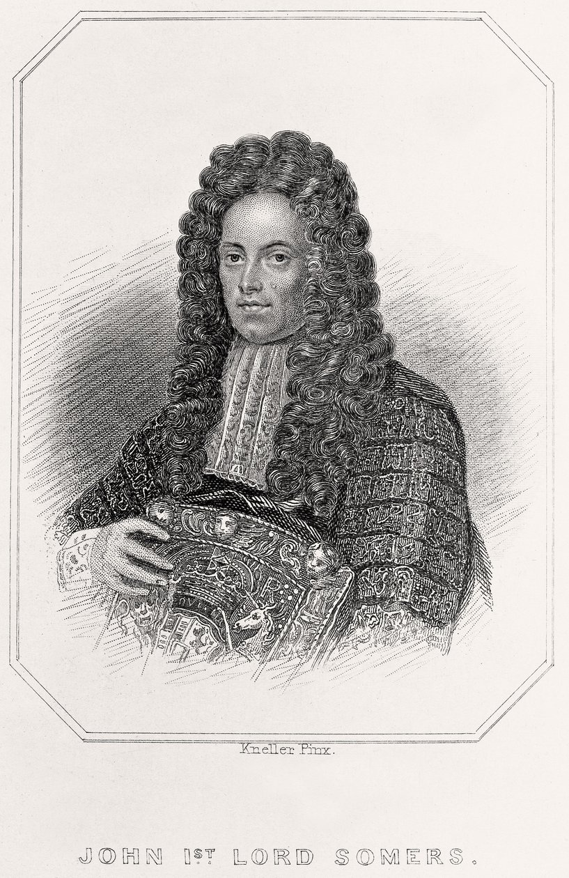 John Somers portréja, 1835 alkotó: English School