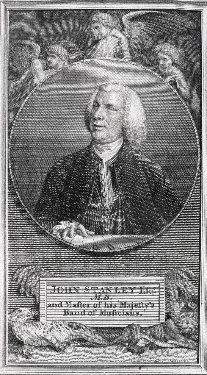 John Stanley (1712-86) portréja alkotó: English School