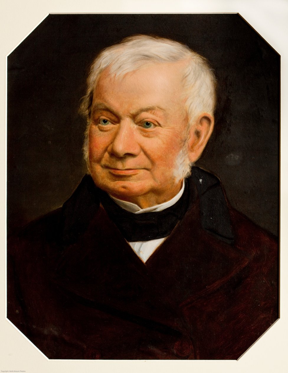 Joseph Livesey portréja (olaj, papír) alkotó: English School