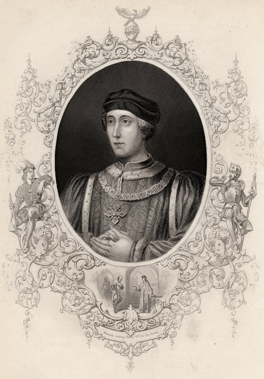 Henrik király portréja VI alkotó: English School