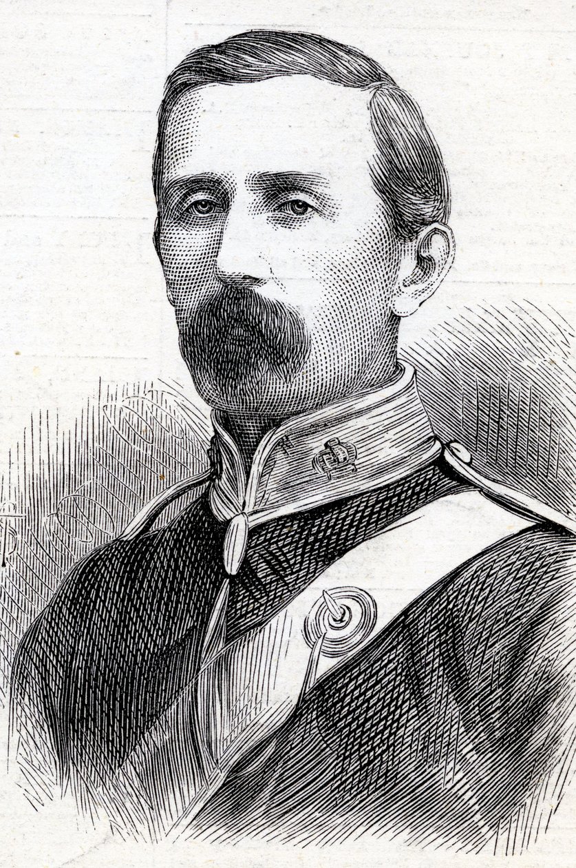 George Taylor Denison alezredes portréja, 1877 alkotó: English School