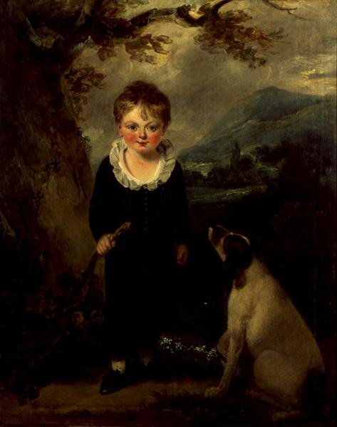 Lord Godolphin gyermekkori portréja, 1810 körül (olaj, vászon) alkotó: English School