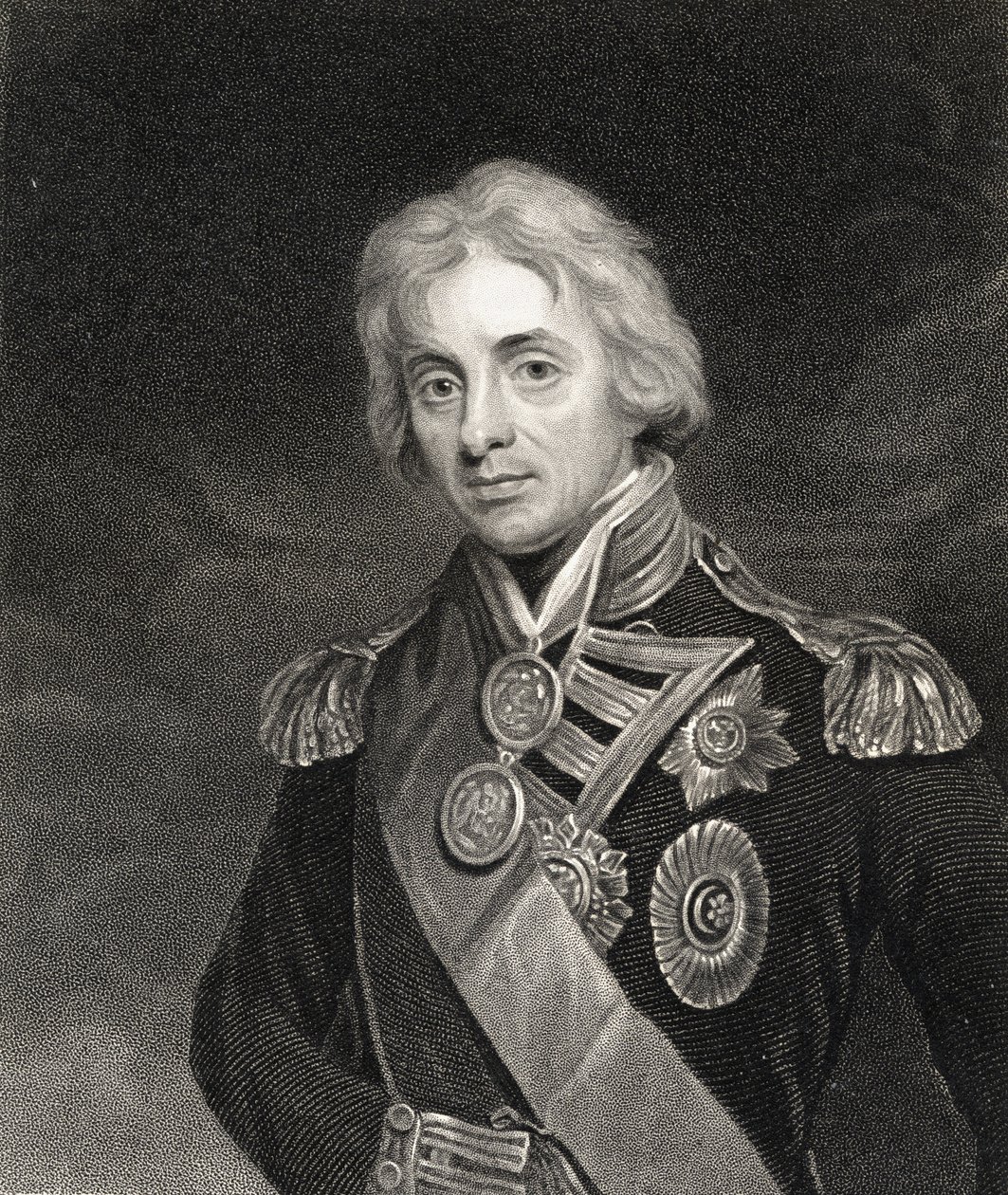Lord Horatio Nelson (1758-1805) portréja alkotó: English School