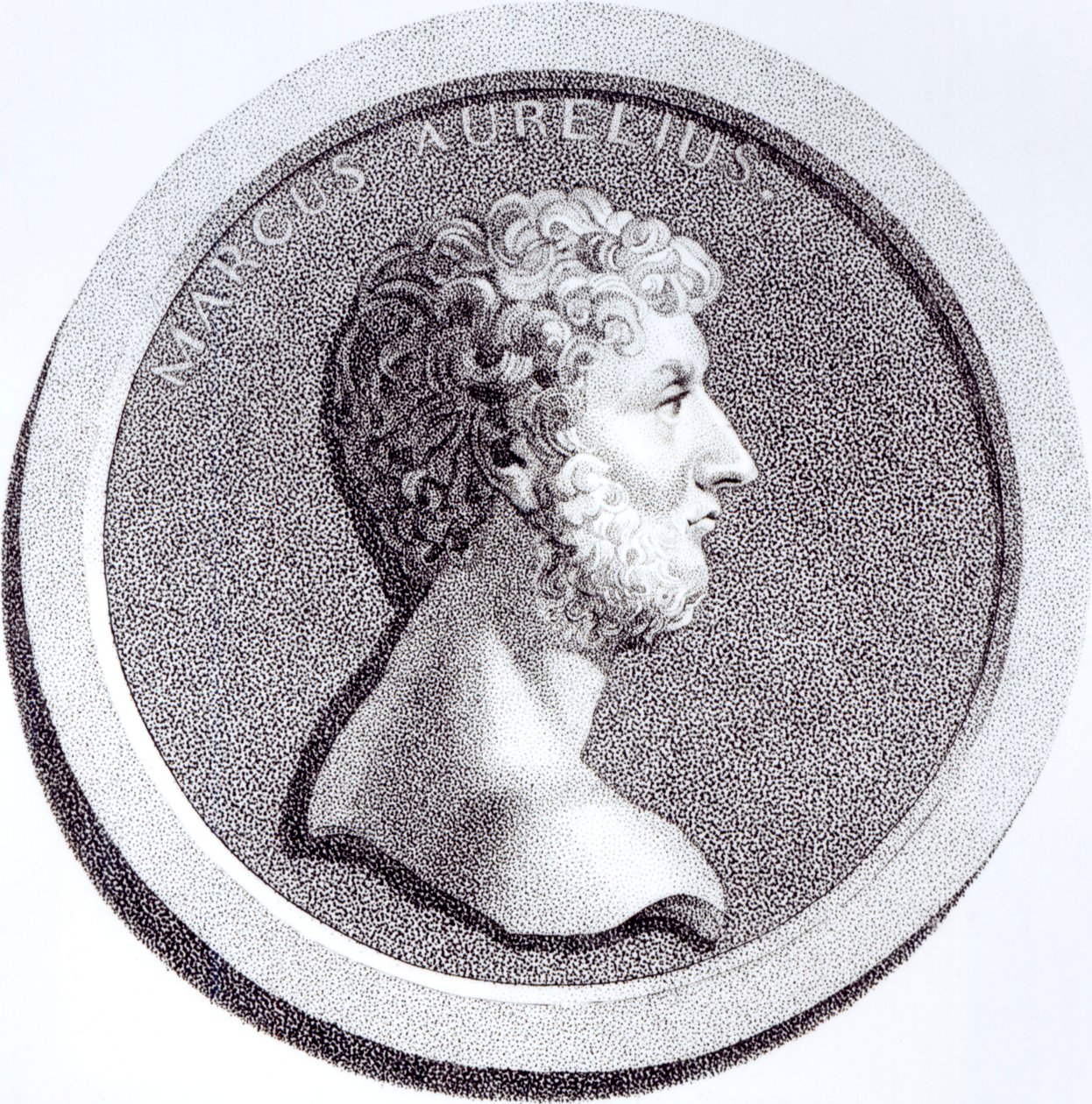 Marcus Aurelius portréja, „A Római Birodalom hanyatlásának és bukásának története”, 6. kötet, 81. oldal, Edward Gibbon, 1808 alkotó: English School