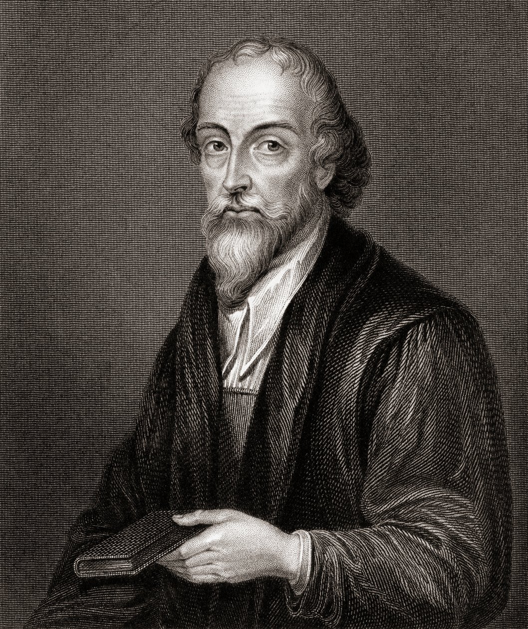 Nicholas Ridley portréja, a Lodges British Portraits-ból, 1823 alkotó: English School