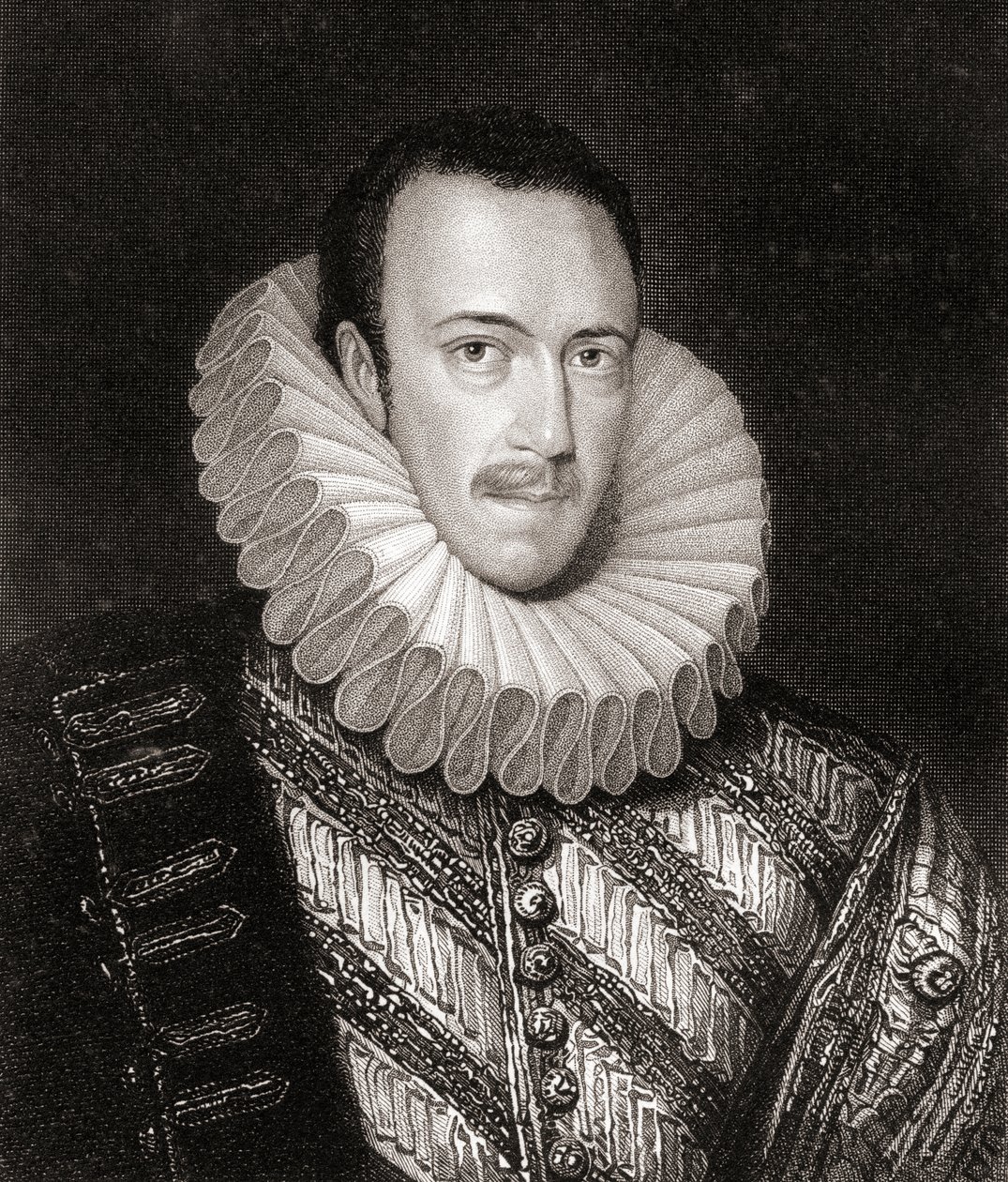 Philip Howard, Arundel 13. grófjának portréja a Lodges British Portraits-tól, 1823 alkotó: English School