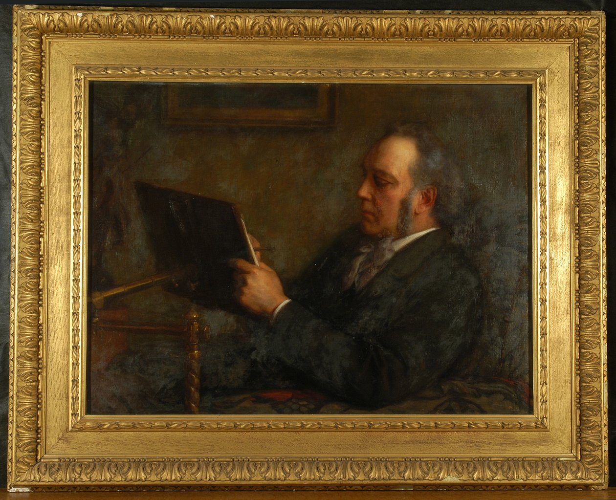 Stopford Brooke tiszteletes portréja, 1890 körül alkotó: English School