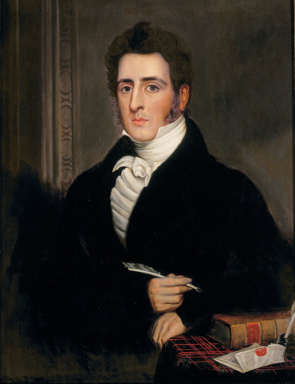 Robert Bennett portréja, 1830 körül alkotó: English School