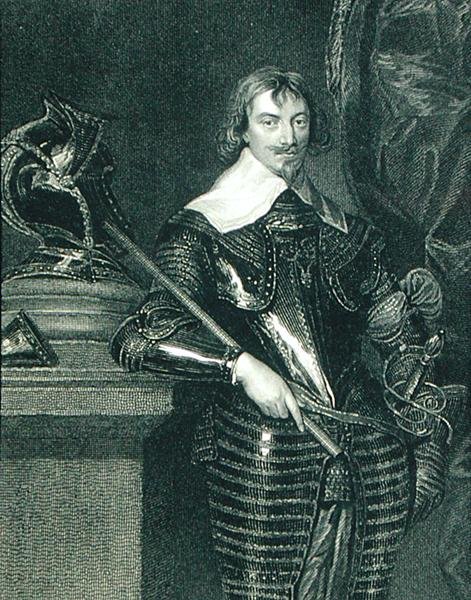 Robert Rich (1587-1658), Warwick 2. grófjának portréja, a „Lodge