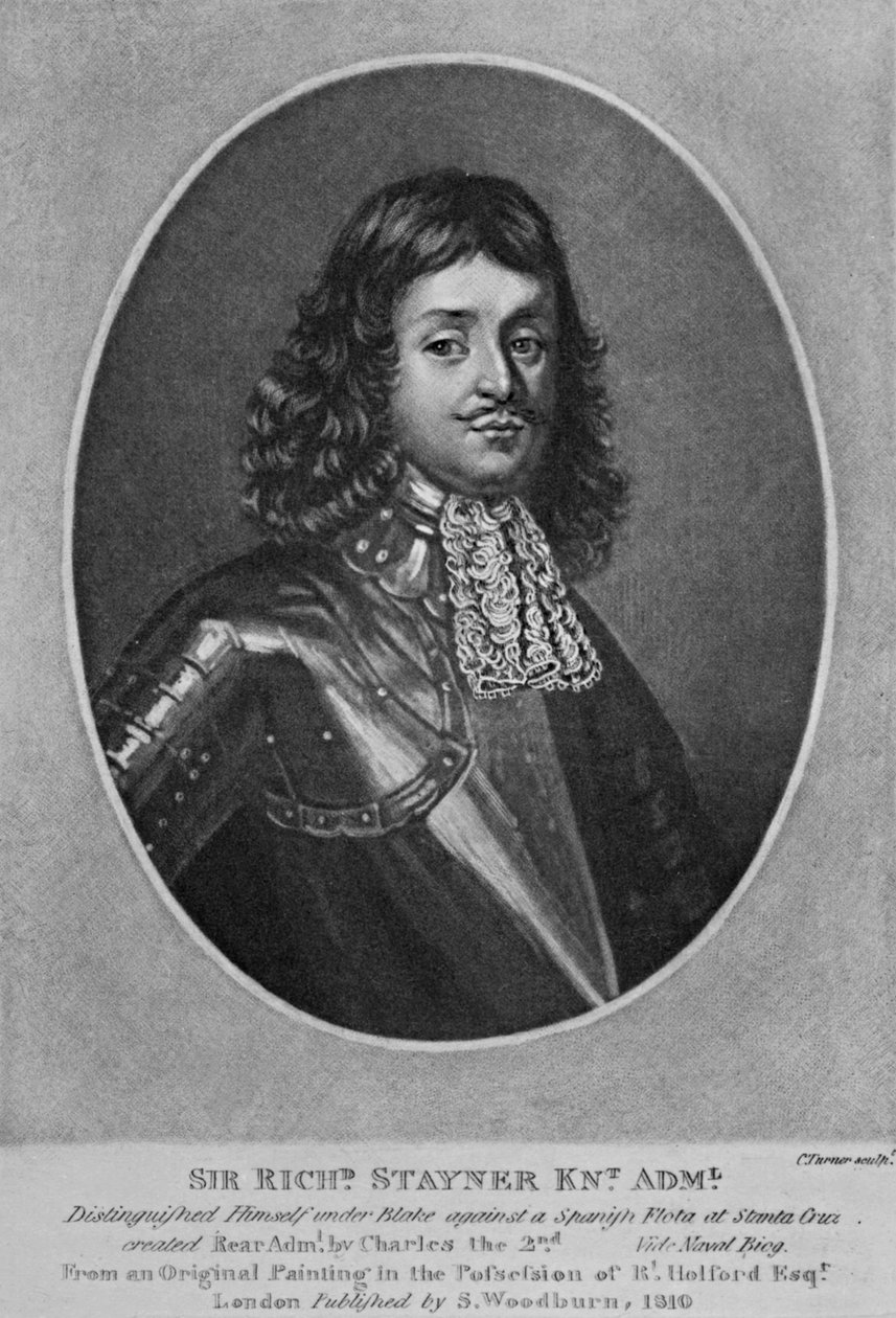 Sir Richard Stainer portréja a „Characters Illustrious in British History”-ból, Richard Earlom és Charles Turner, 1815 alkotó: English School