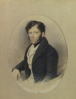 Sir Thomas Cartwright portréja (akvarell, papír) alkotó: English School