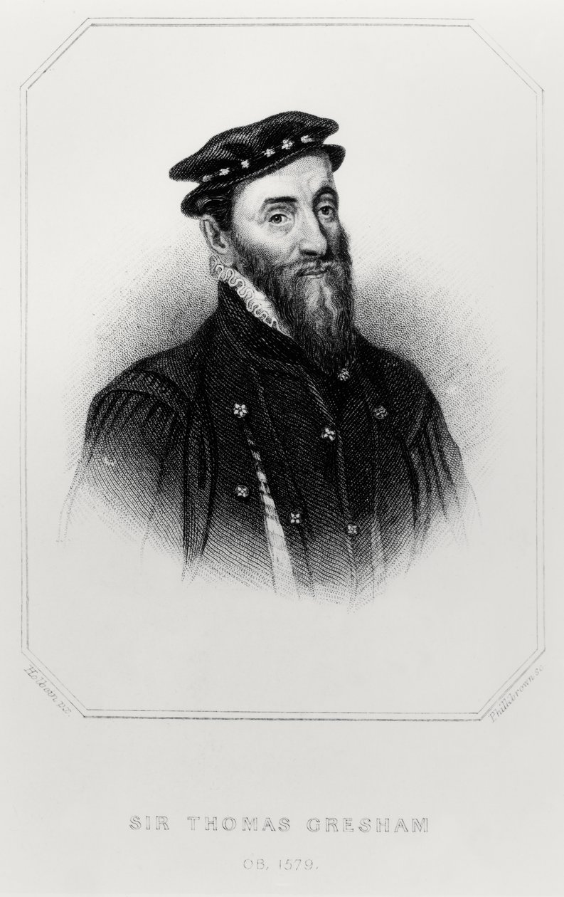Sir Thomas Gresham (1519-79) portréja a „Lodge
