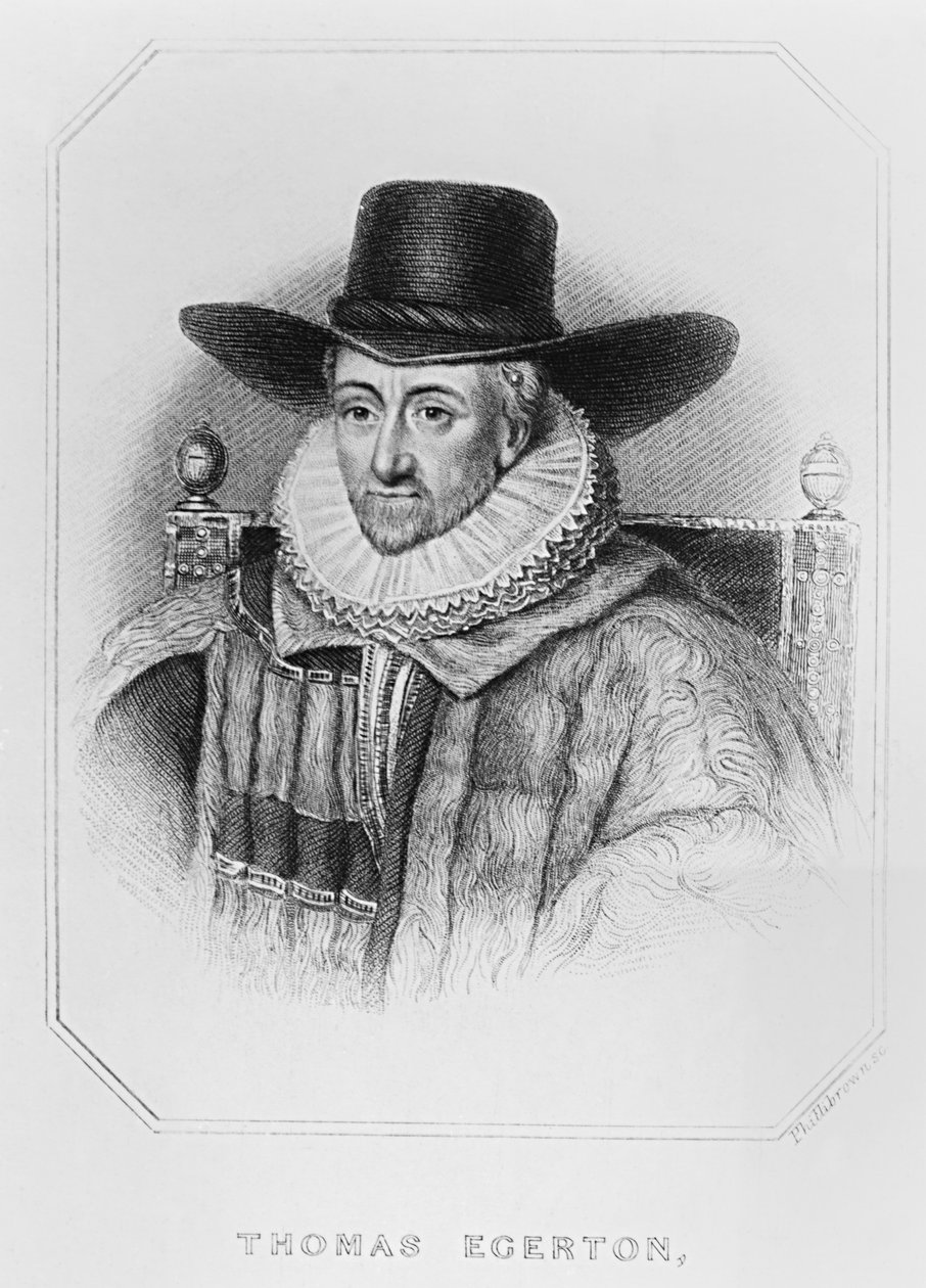 Thomas Egerton (kb. 1540-1617) portréja a "Lodge