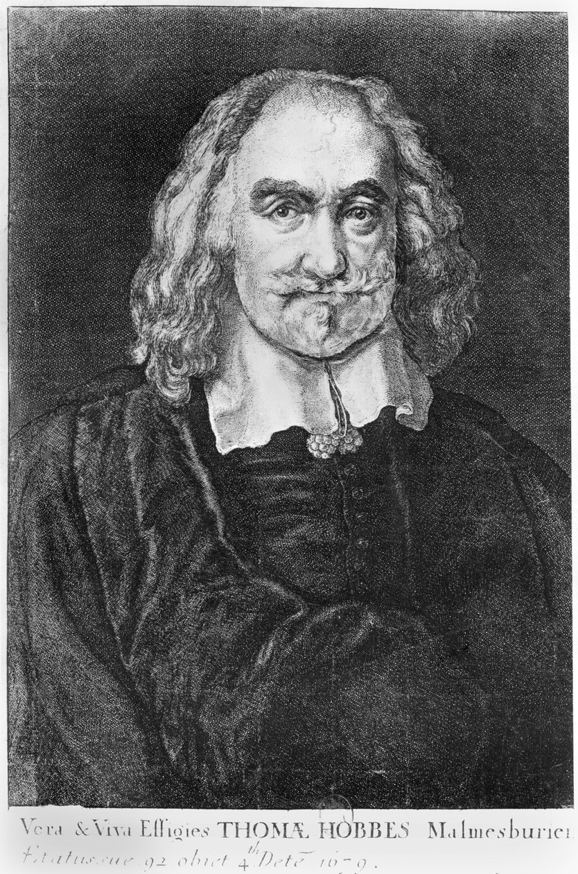 Thomas Hobbes (1588-1679) portréja alkotó: English School