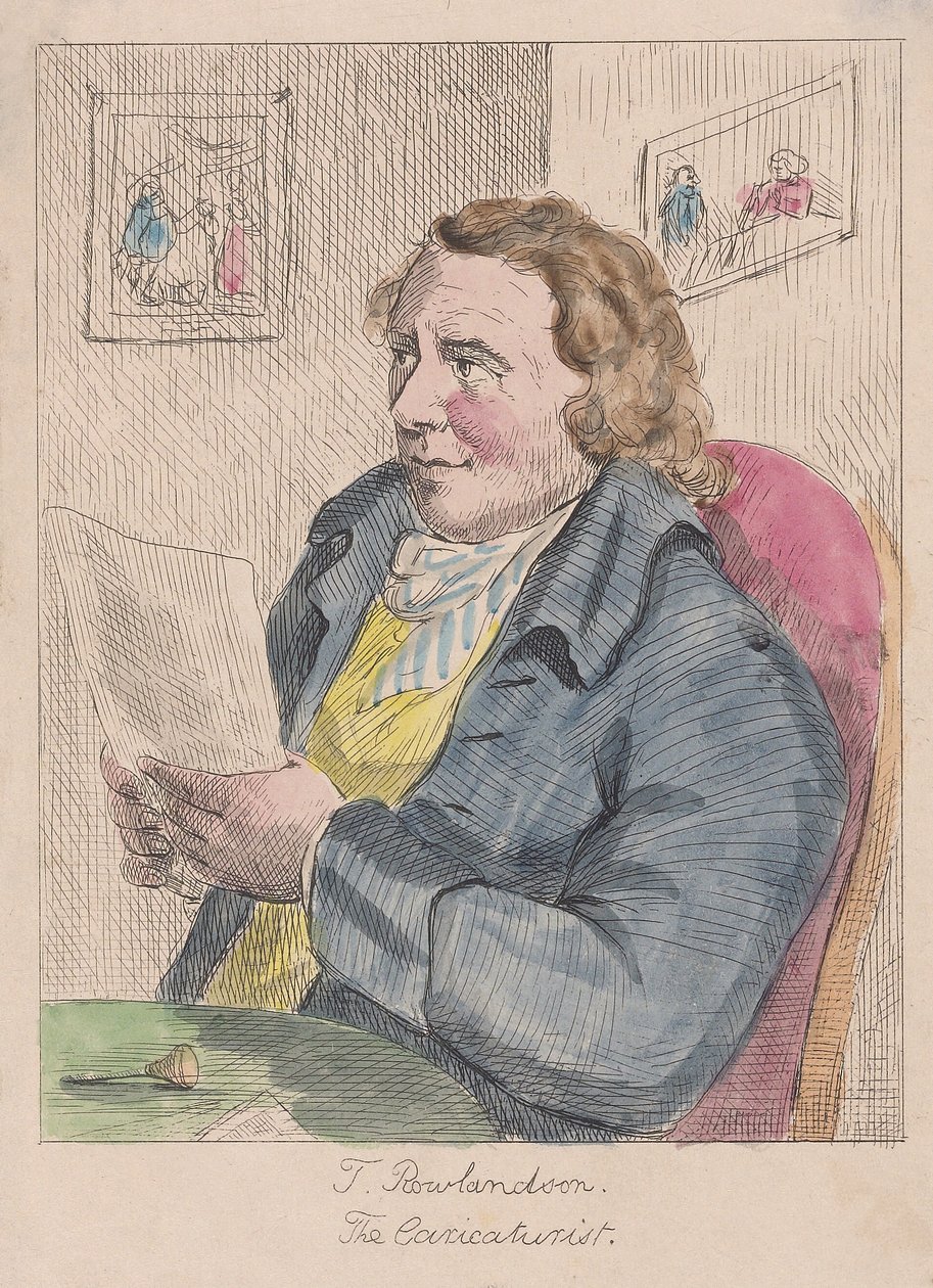 Thomas Rowlandson portréja alkotó: English School