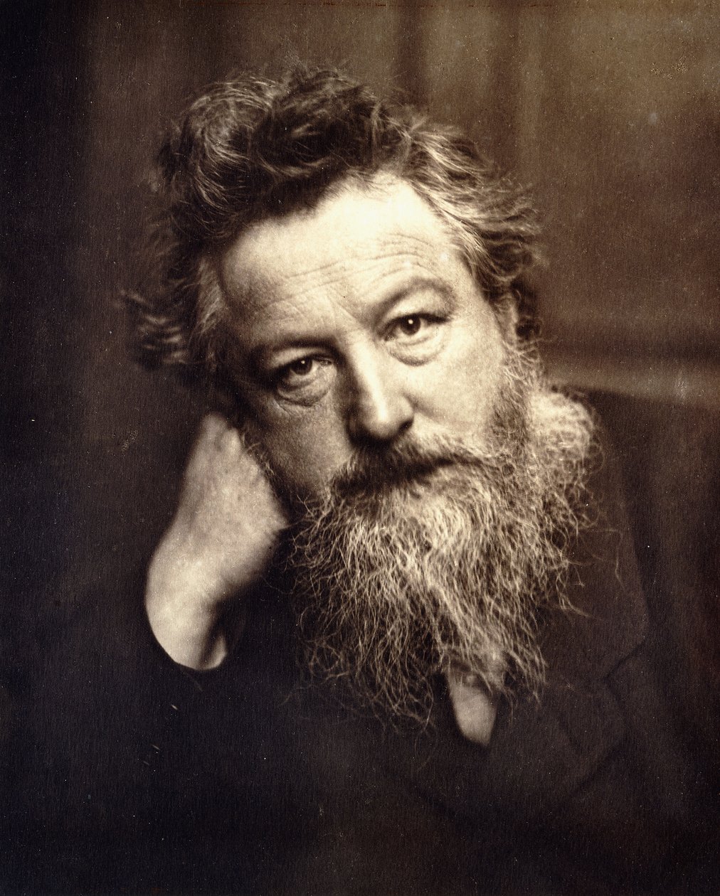 William Morris portréja, 1886 alkotó: English School