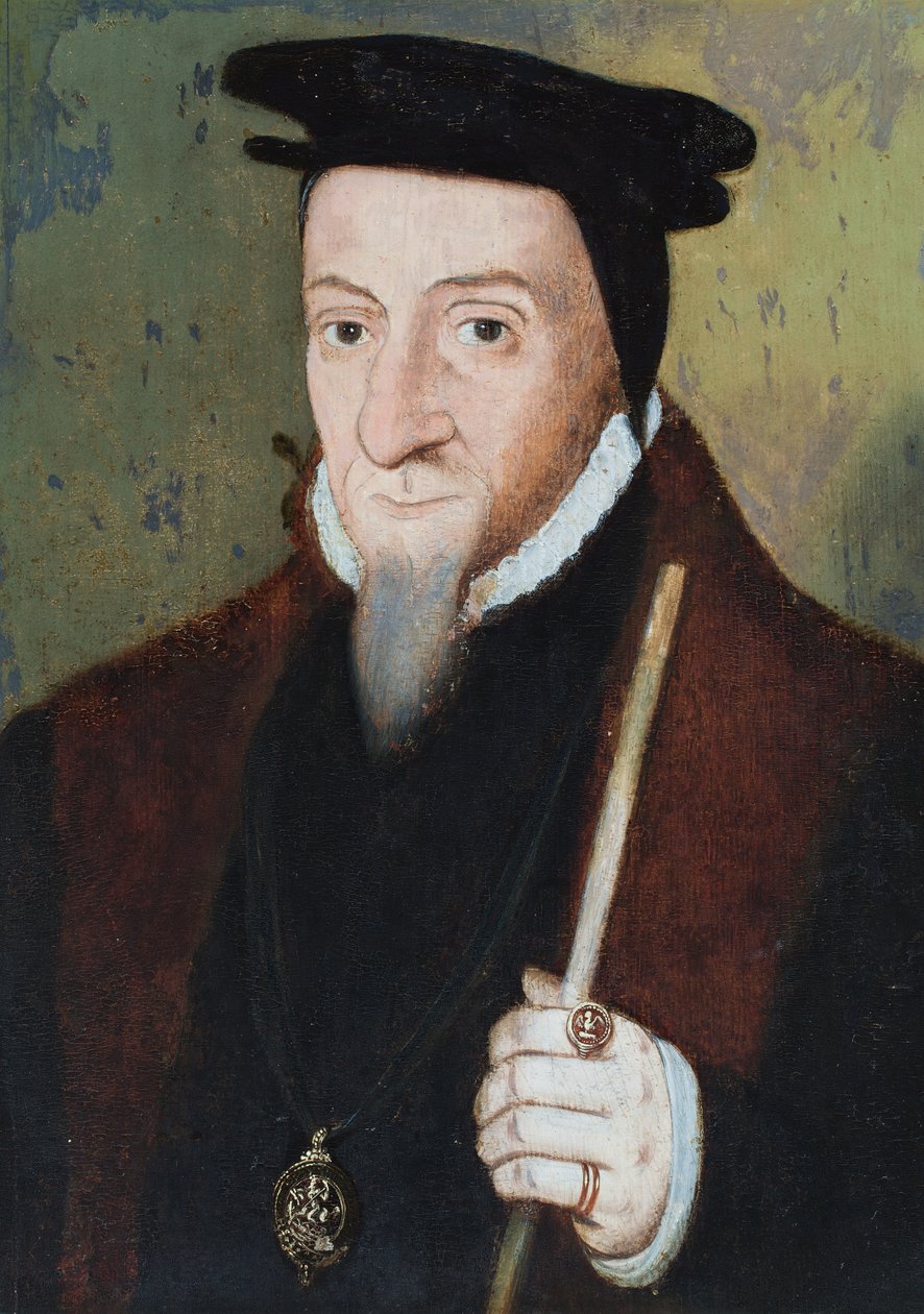 William Paulet portréja alkotó: English School