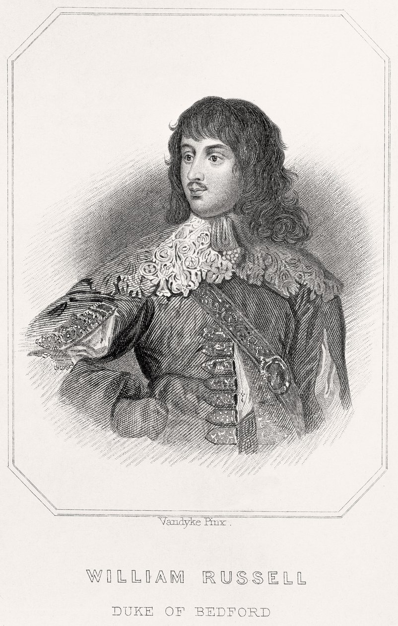 William Russell, Bedford hercegének portréja, 1835 alkotó: English School