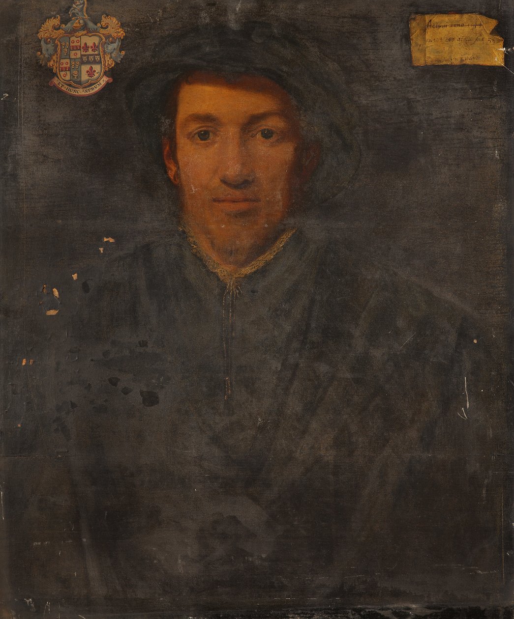 Egy úriember portréja, 1544 alkotó: English School