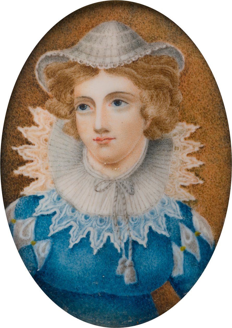 Mária skót királynőnek mondott hölgy portréja, 1800-99 körül (olaj, vászon) alkotó: English School
