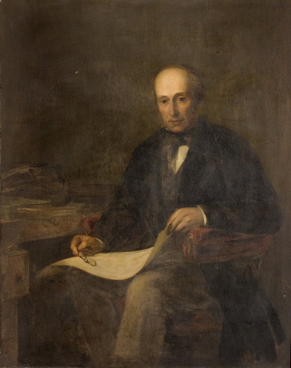 Egy férfi portréja alkotó: English School