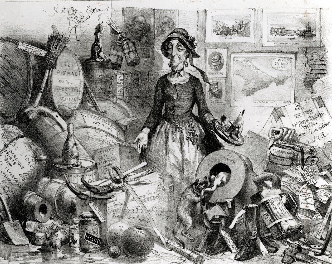 Az ünnepelt vezető hölgy portréja, tisztelettel szentelve tisztelőinek, 1855 alkotó: English School