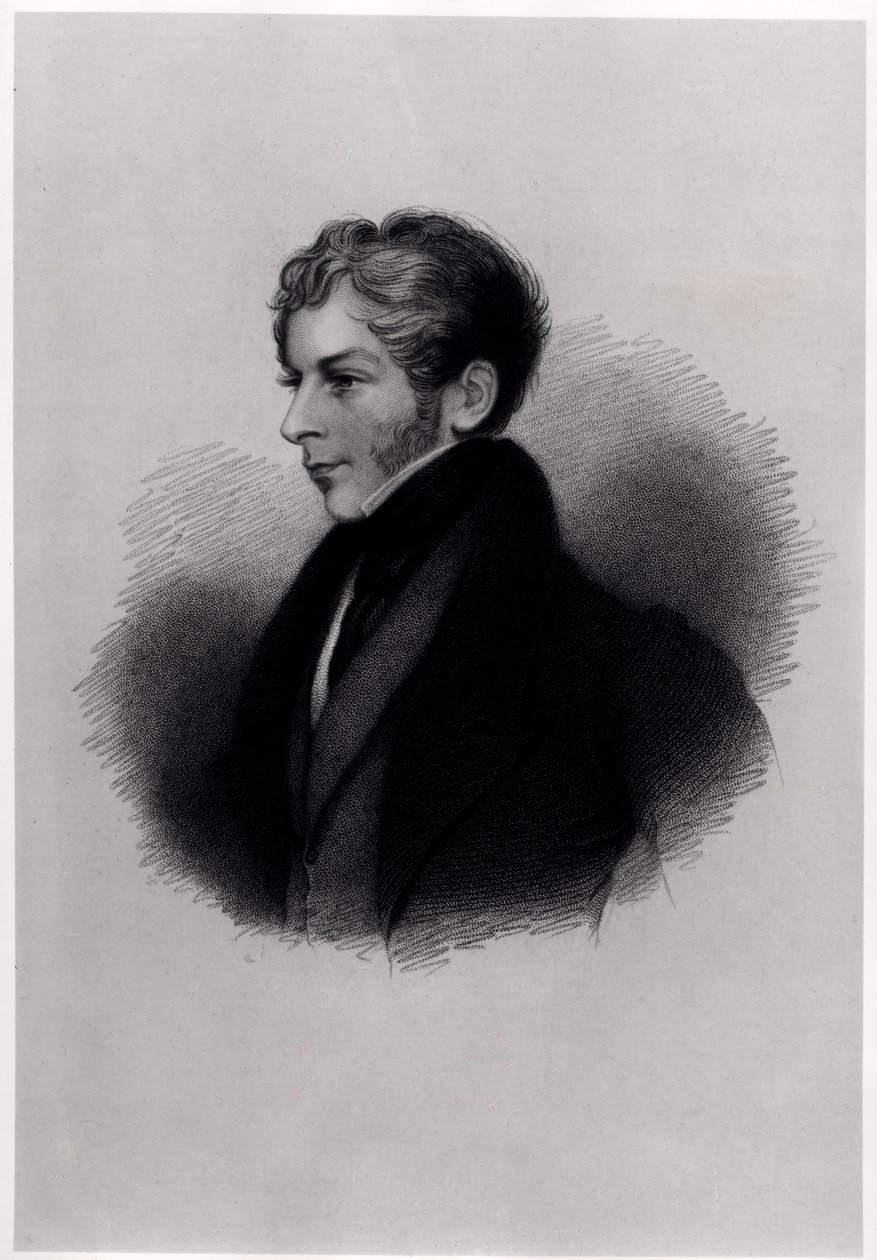 Clare gróf portréja, az Illusztrációktól Lord Byron életéig és munkáiig, II. kötet, E.F.Fuden, 1833-34 alkotó: English School