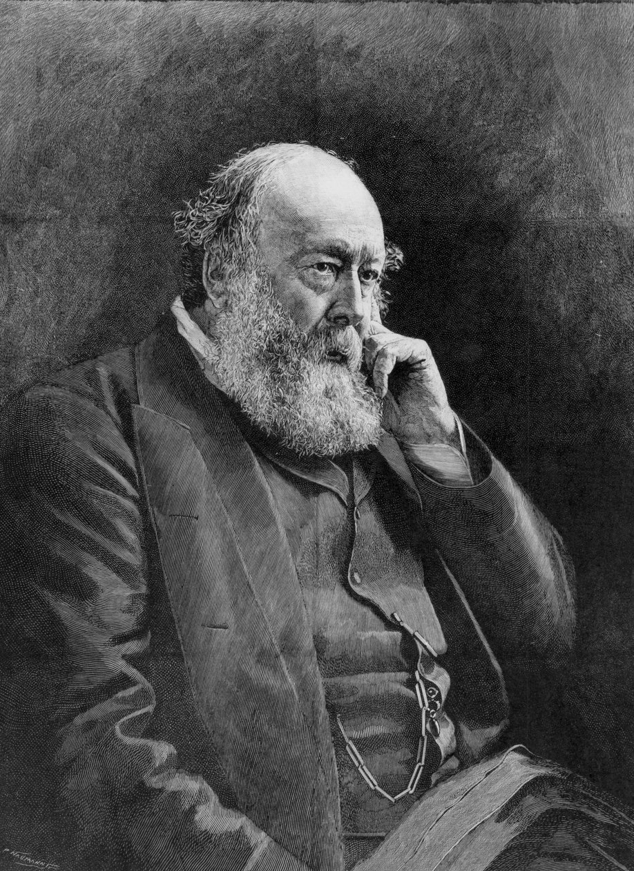 Salisbury márki portréja (1830-1903) 1892 alkotó: English School
