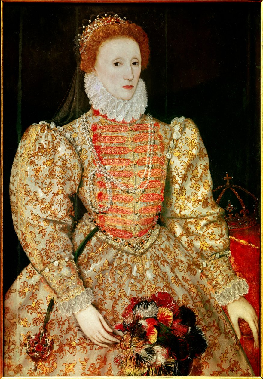 Erzsébet angol királynő portréja alkotó: English School