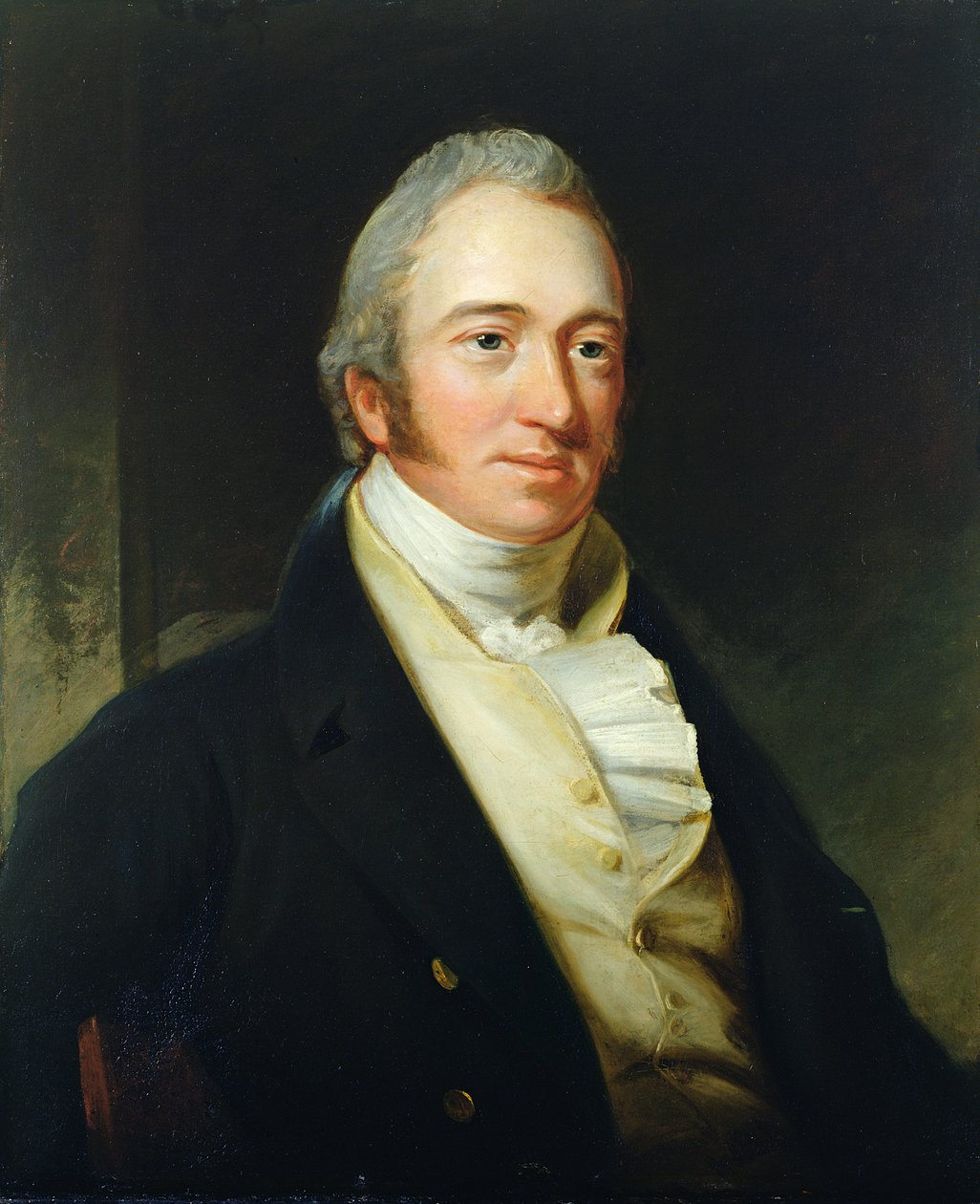 Portré az Rt.-ről Hon. Silver Oliver († 1799) (olaj, vászon) alkotó: English School