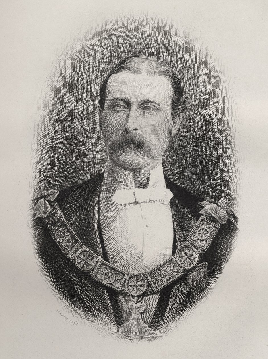 Arthur William Patrick herceg, Connaught és Strathearn hercege, C. Laurie metszete a „The History of Freemasonry, I. kötet”-ből, Thomas C. Jack kiadása, London, 1883 alkotó: English School