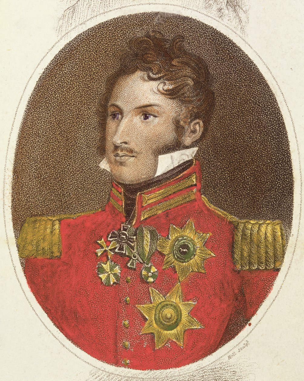Lipót szász-cobourg-gothai herceg (1790-1865) 1816 alkotó: English School