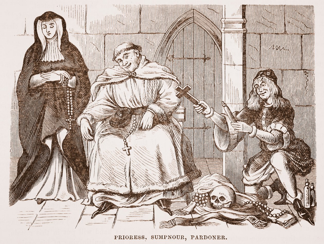 Priornő, Sumpnour, kegyelmesnő alkotó: English School