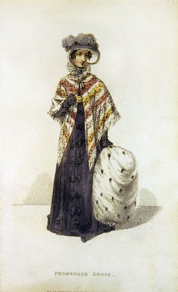 Promenade ruha, divattányér az Ackermann