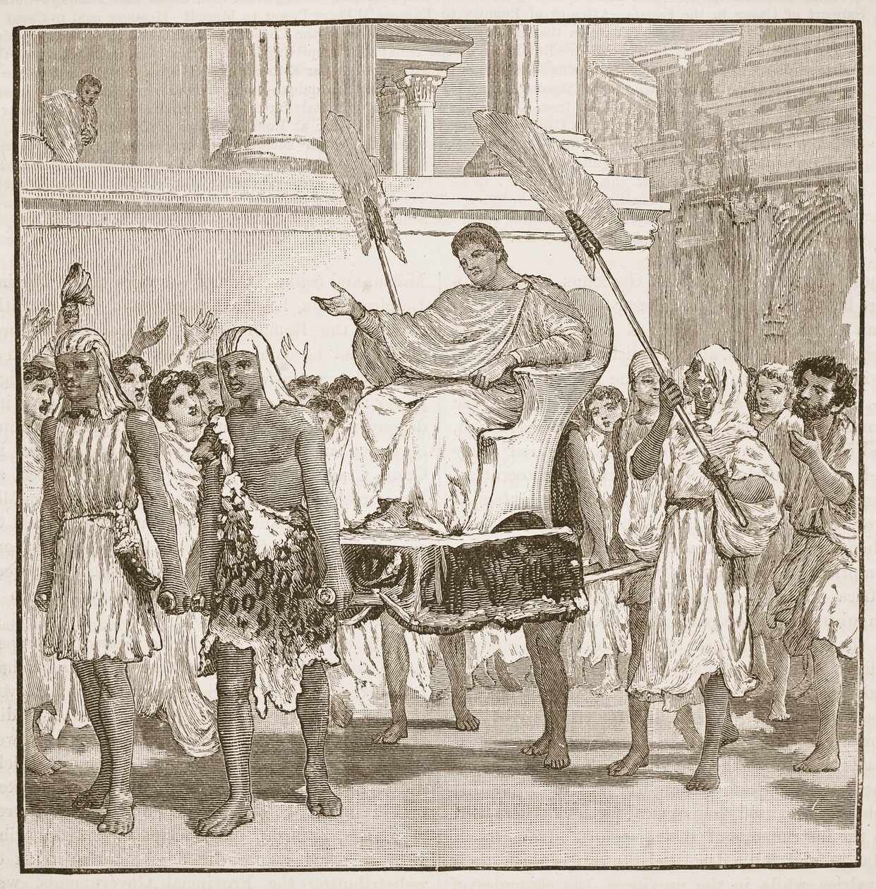 A közvélemény örül Pompeius felépülésének alkotó: English School