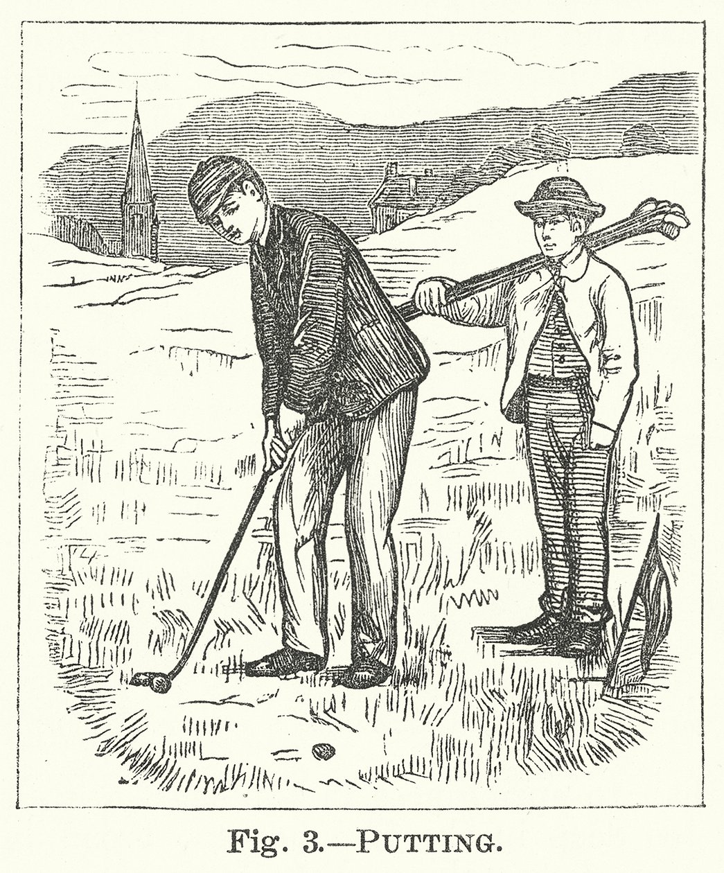 Putting (gravírozás) alkotó: English School