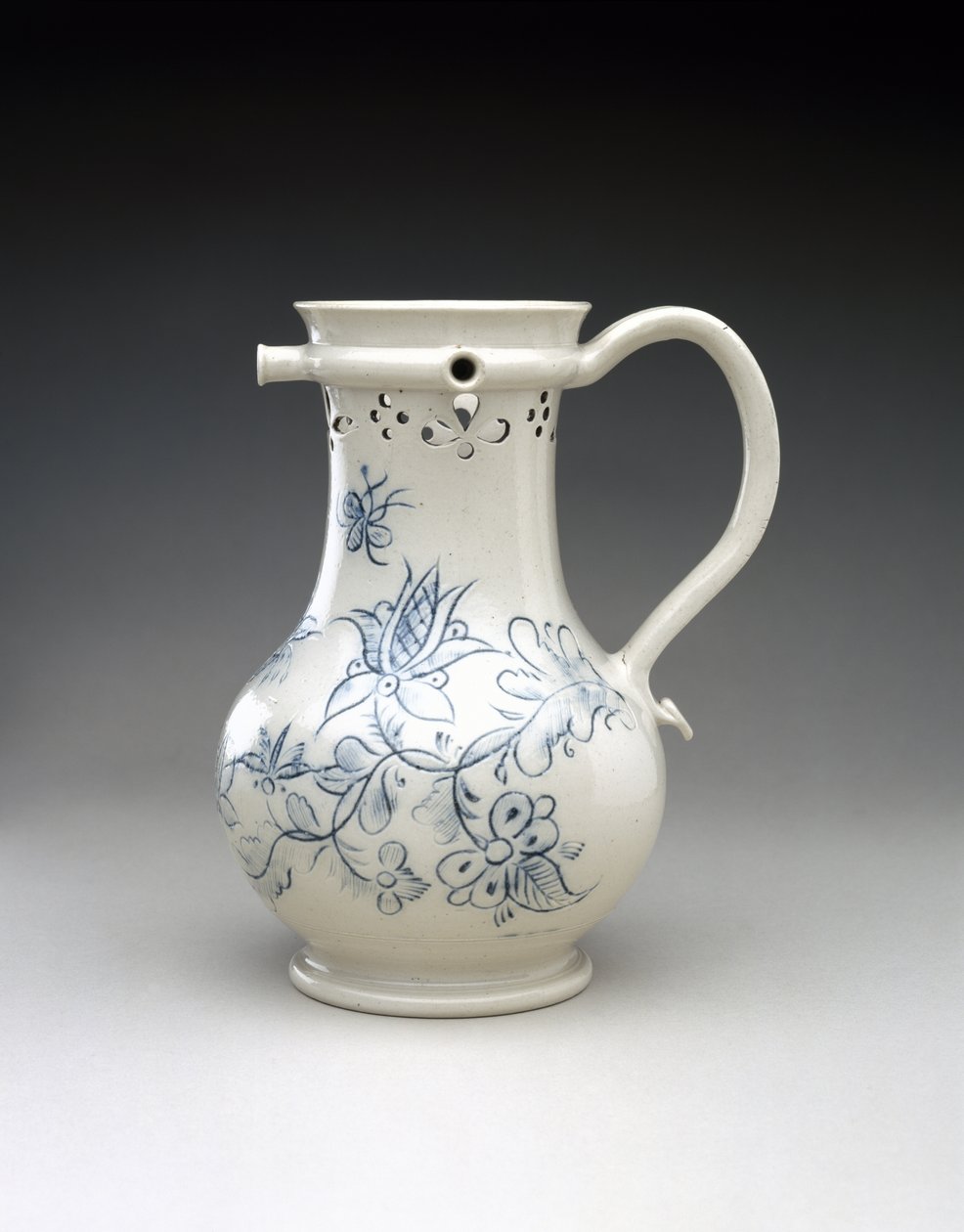 Puzzle Jug, c. 1740-1780 (sómázas kőedény) alkotó: English School