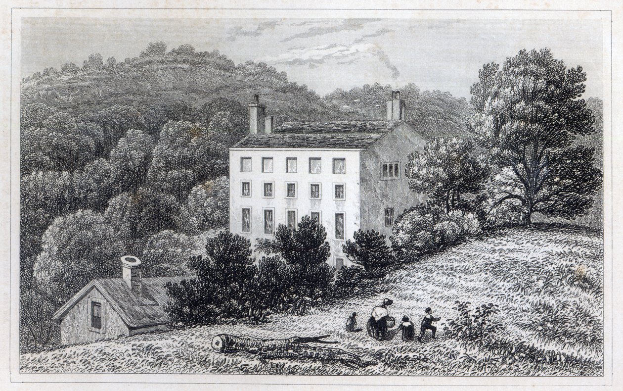 Quebec House, Wolfe tábornok szülőhelye, Westerham Kent alkotó: English School