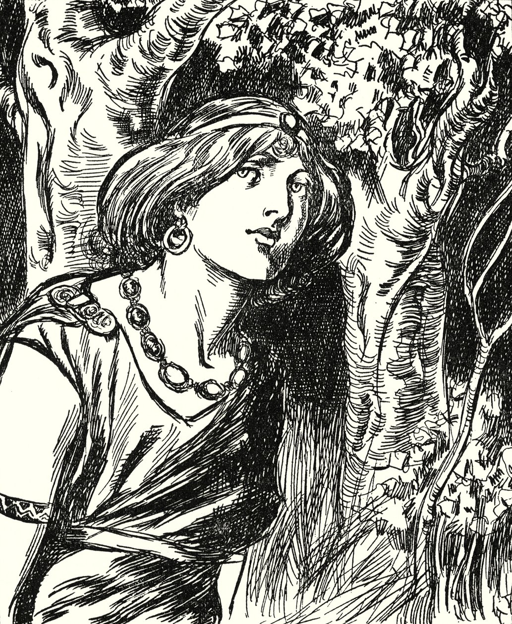 Boadicea királynő (litográfia) alkotó: English School