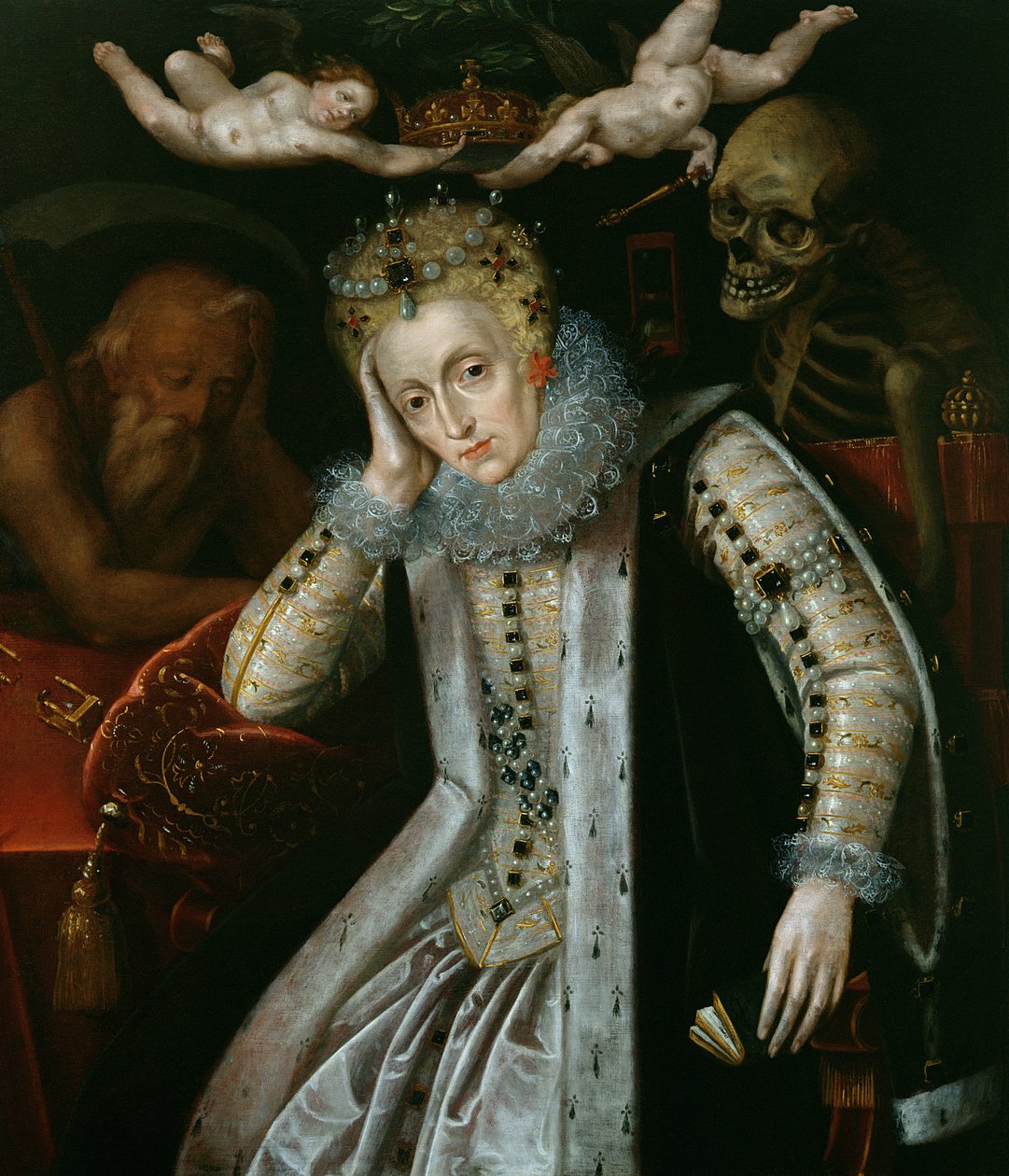 I. Erzsébet királynő (1538-1603) öregkorban, 1610 körül alkotó: English School