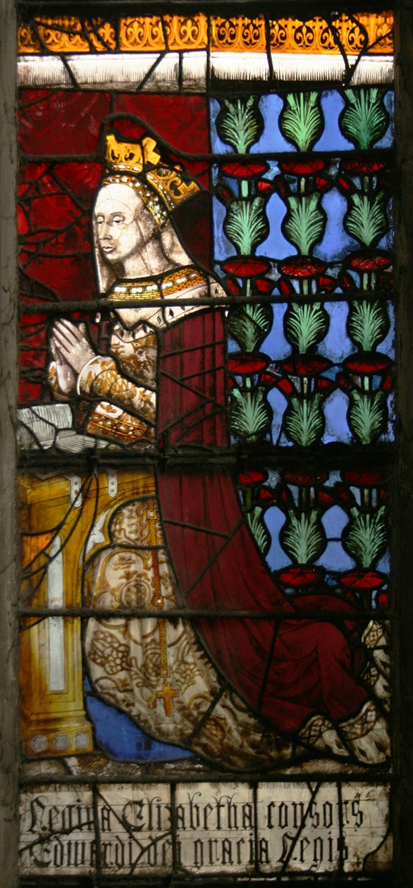 Elizabeth Woodville királynő, 1480 körül alkotó: English School
